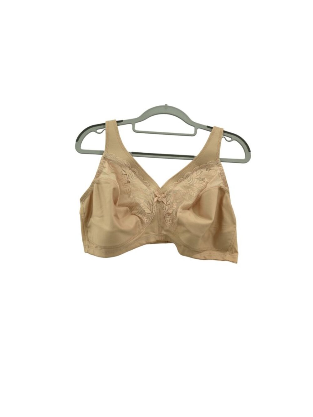 NWOT Glamorise MagicLift Minimizer Bra Sz 42D Cafe Wireless Full Coverage 1003